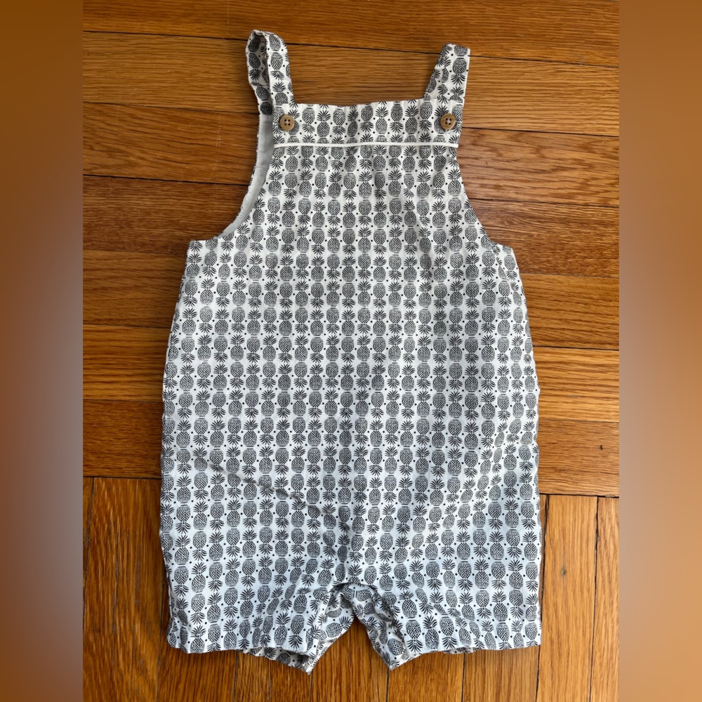 Janie and Jack Pineapple Print Romper